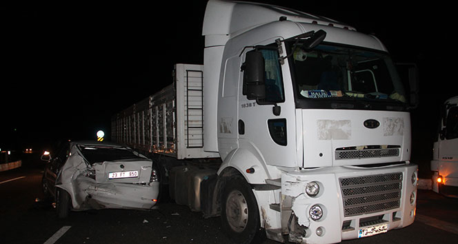 Elazığ’da trafik kazası: 3 yaralı!..