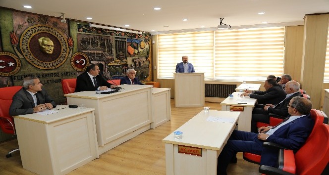 Gümüşhane İl Genel Meclisi’nin Mayıs ayı toplantıları başladı