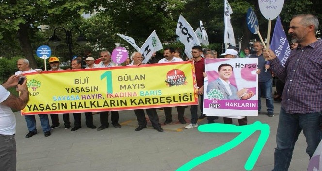 Ülkü Ocakları İl Başkanı Çolak, "1 Mayıs kutlamalarındaki terörist pankart kabul edilemez"