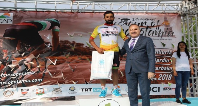 Uluslararası Mezopotamya Bisiklet Turu’nun birinci etabı Mardin’de tamamlandı