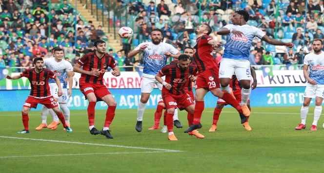 Spor Toto 1. Lig: Çaykur Rizespor: 4 - Gazişehir Gaziantep: 2