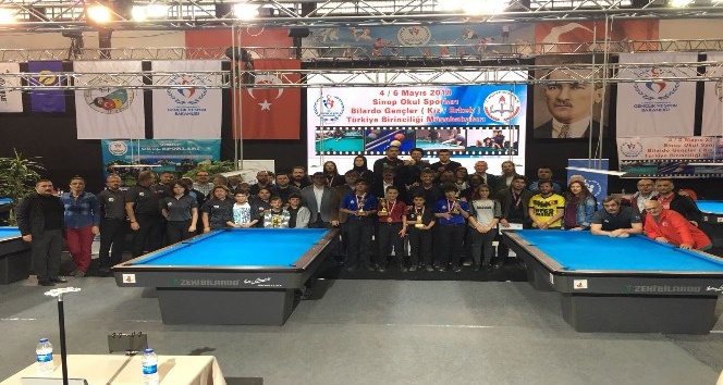 Sinop’ta Bilardo Gençler Türkiye Şampiyonası