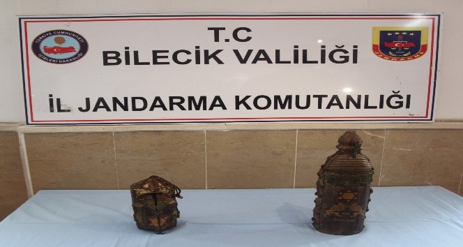 Bilecik’de 8 milyon lira değerinde 2 tevrat ele geçirildi