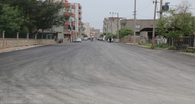 Silopi’de asfalt çalışması