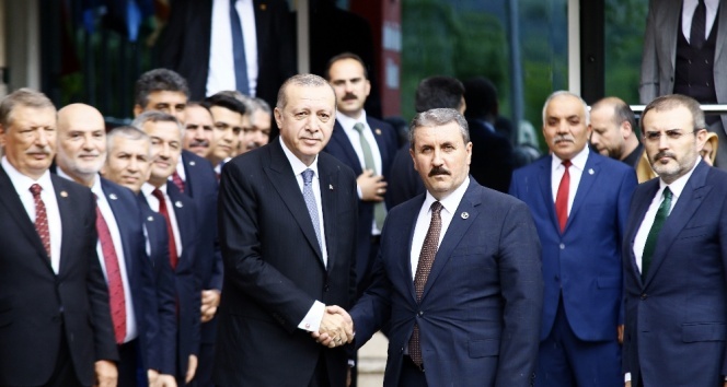Cumhurbaşkanı Erdoğan&#039;dan BBP&#039;ye ziyaret