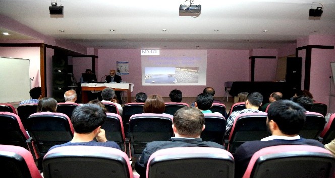 Aksaray Belediyesi inşaat mühendislerine seminer düzenledi