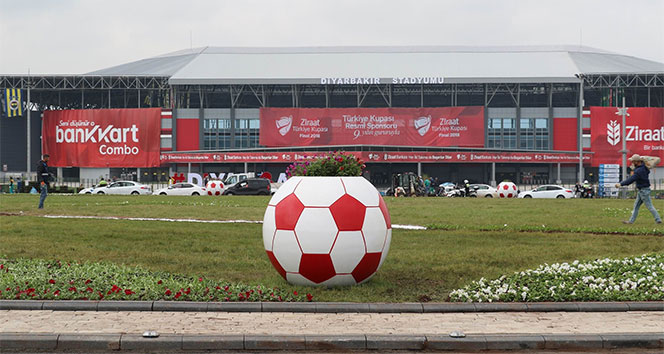 Diyarbakır’daki kupa finali için hazırlıklar tamamlandı