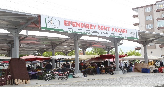 Niğde Efendibey Mahallesi Semt Pazarı açıldı