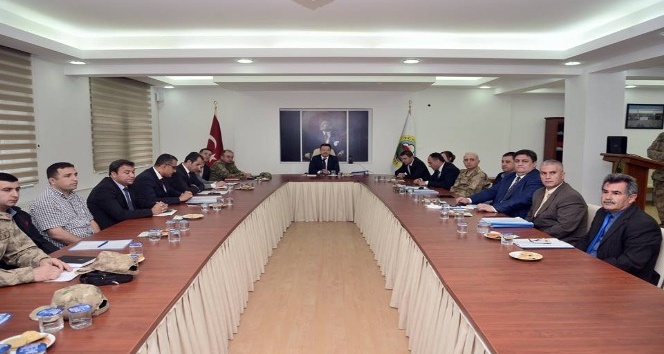 Iğdır’da seçim güvenliği toplantısı