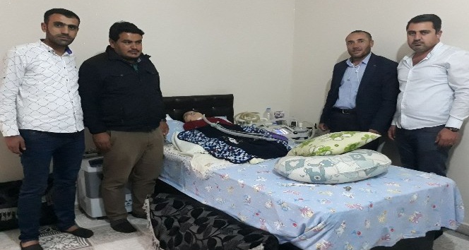 Solunum cihazına bağlı Miraç Külter için Dicle Elektrik devreye girdi