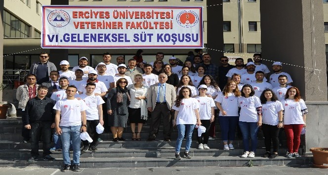 ERÜ’de “6. Geleneksel Süt Koşusu” Gerçekleştirildi