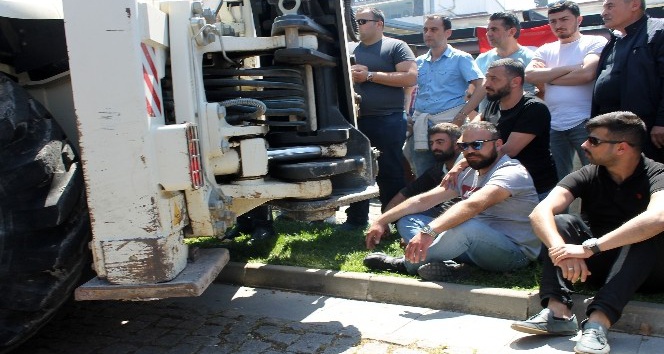 Yalova’da olaylı yıkım