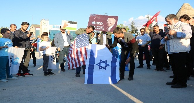 Kırşehir AGD’den İsrail protestosu