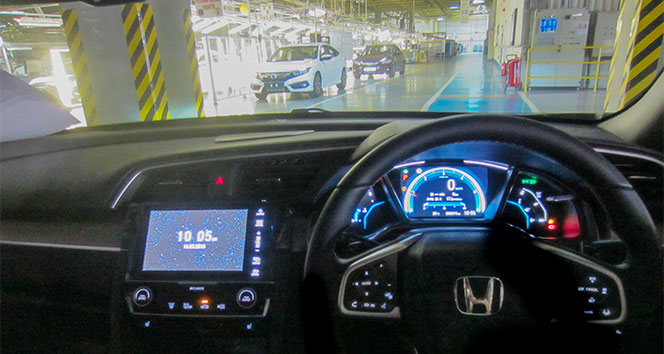 Honda Türkiye sağdan direksiyonlu Civic Sedan üretimine başlıyor