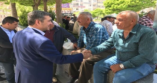 Başkan Altınsoy vatandaşlarla görüştü