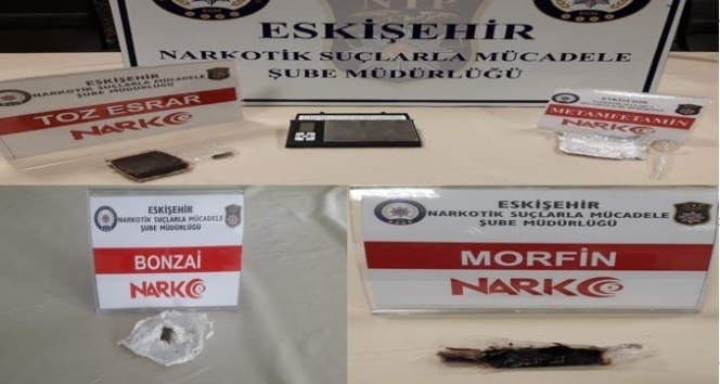 Eskişehir&#039;de uyuşturucu operasyonu; 9 gözaltı