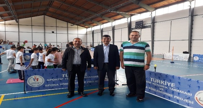 Çaycuma’da Türkiye Sportif Yetenek Taraması ve Spora Yönlendirme projesi