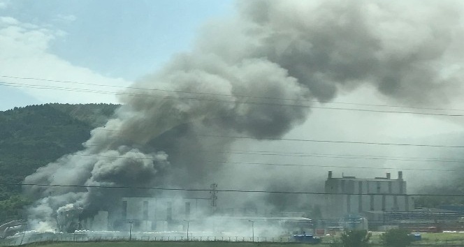 Yalova’da fabrika yangını