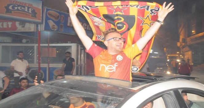 Cizre’de Galatasaray’ın şampiyonluk coşkusu