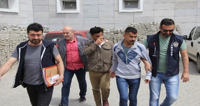 Samsun’da Suriyeli ve Iraklı gaspçılar yakalandı