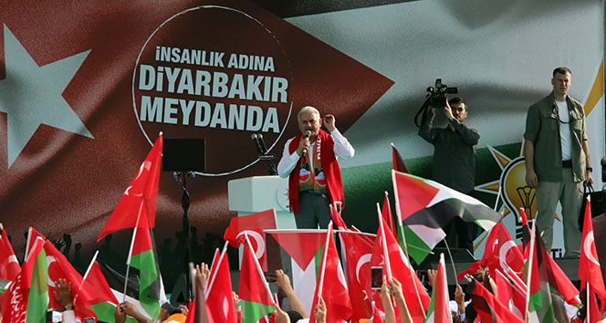 Başbakan Binali Yıldırım Diyarbakır&#039;da !