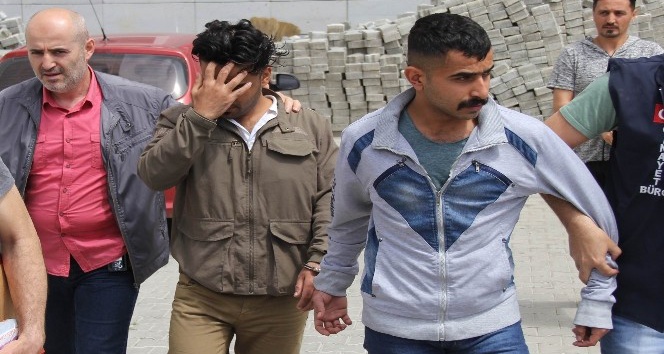 Samsun’da Suriyeli ve Iraklı gaspçılar tutuklandı