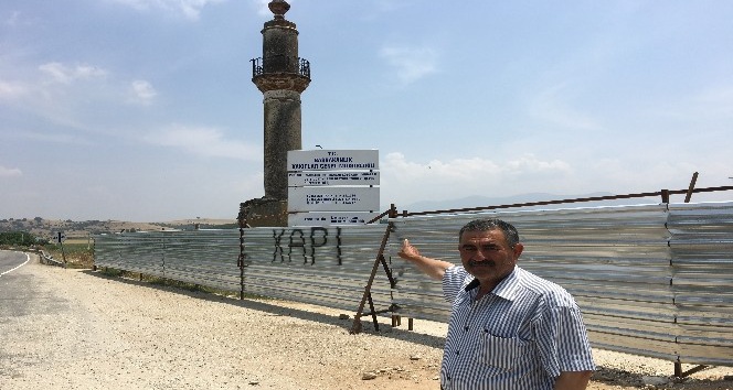 Osmanlı’dan kalma minare yıllar sonra camisine kavuşuyor