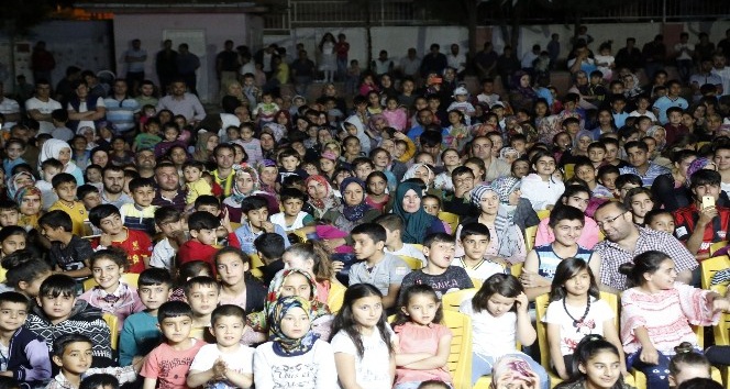Şehitkamil ramazan şenlikleri çocukları mutlu etti