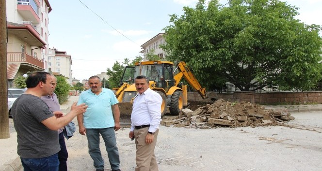 Seydişehir’de asfalt çalışmaları başladı