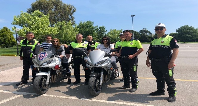Polislere motosiklet eğitimi