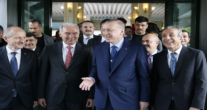 Cumhurbaşkanı Erdoğan’dan İBB’ye ziyaret