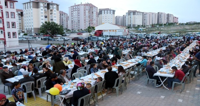 Nevşehir’de ilk kez mahalle iftarı yapıldı