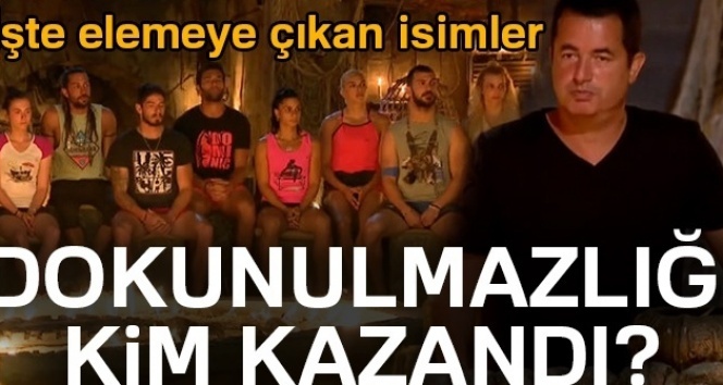 Survivor 26 Mayıs dokunulmazlık oyununu kim kazandı? Survivor 26 Mayıs elemeden kimler çıktı!
