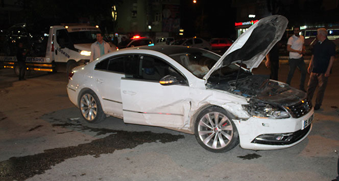 Elazığ’da trafik kazası: 4 yaralı!.