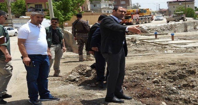 Başkan Bedirhanoğlu çalışmaları inceledi