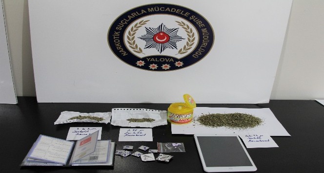 Yalova’da uyuşturucu operasyonu: 4 tutuklama