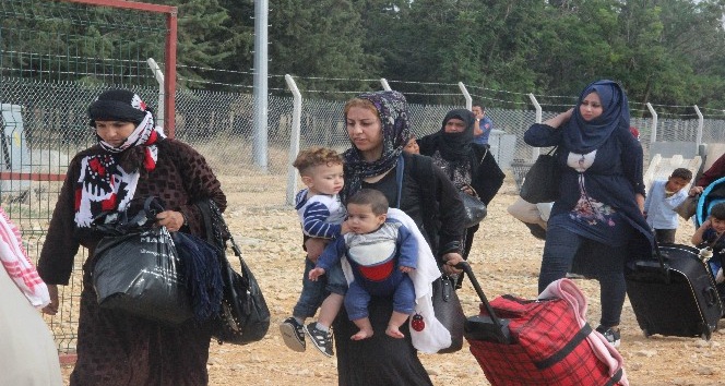 18 bin Suriyeli bayram için ülkesine gitti