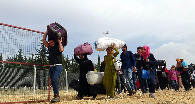 18 bin Suriyeli bayram için ülkesine gitti