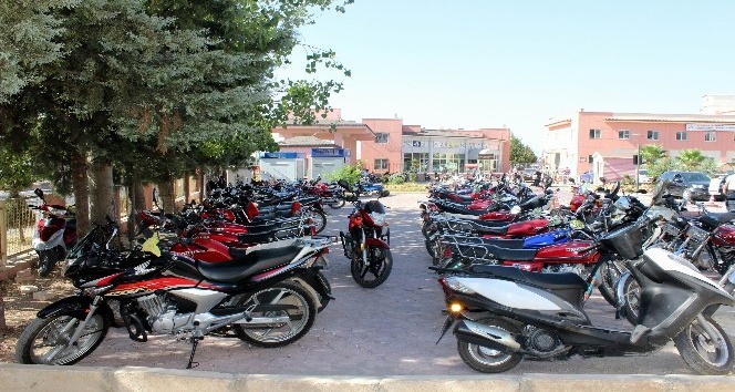 Kilis’te araçların yarısı motosiklet