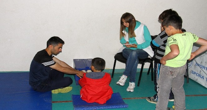 Hizan’da sportif yetenek taraması ve spora yönlendirme projesi