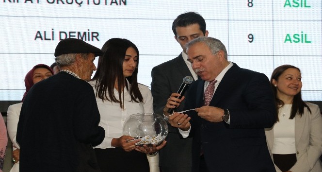 50 bin konutluk Kuzey Şehrin ilk etabında hak sahipleri kura ile belirlendi