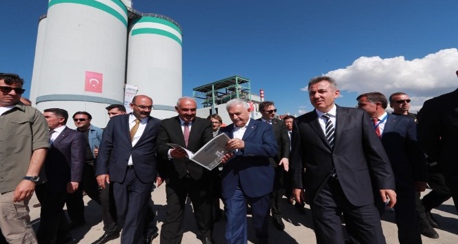 Başbakan Yıldırım, Doğubayazıt’ta Çimento Fabrikası açılışına katıldı