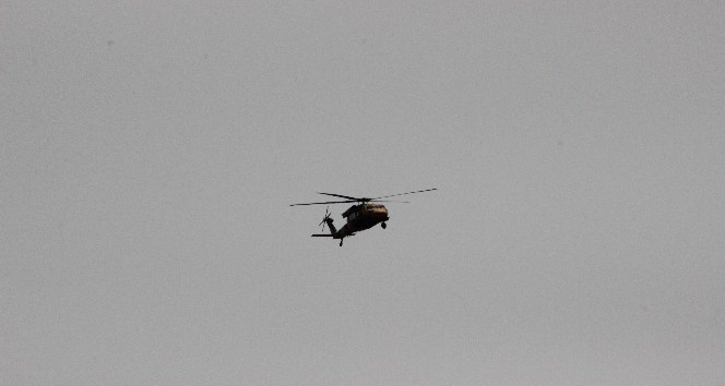 Kilis’te helikopter hareketliliği