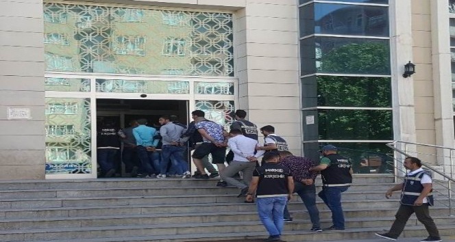 Kırşehir’de uyuşturucu şüphelisi 6 kişi tutuklandı