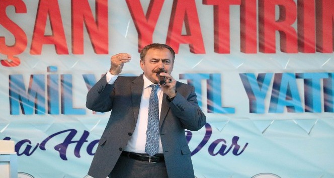 Bakan Eroğlu 1 milyar liralık 10 tesisin temelini attı
