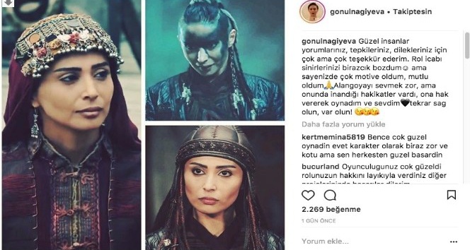 Gönül Nagiyeva: “Rol icabı sinirlerinizi birazcık bozdum”