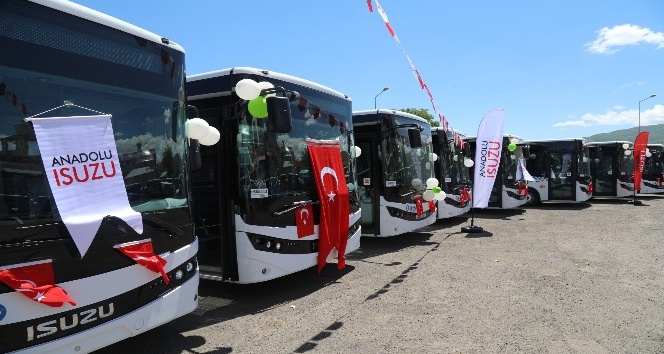 Bingöl’de modern halk otobüsleri hizmette