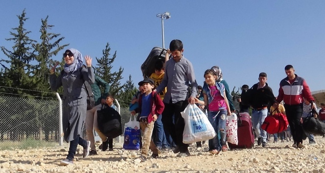 50 bin Suriyeli bayram için gitti