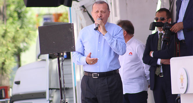 Cumhurbaşkanı Erdoğan: &#039;Biz aldatan olmadık, biz icraatçıyız&#039;