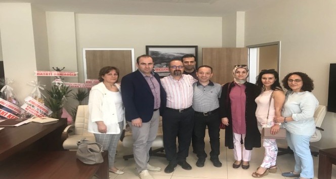 Özel Anadolu Hastanesi, Başhekim Bozkurt’u ziyaret etti